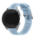 Samsung Galaxy Watch 7 - 40mm siliconen bandje met patroon (mist blauw)
