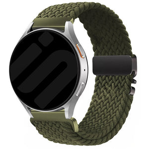 Huawei Watch GT 7 Pro Braided Strap P-Buckle (Green)