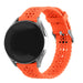 Bracelet silicone avec motif Xiaomi Amazfit GTR 42mm (orange)