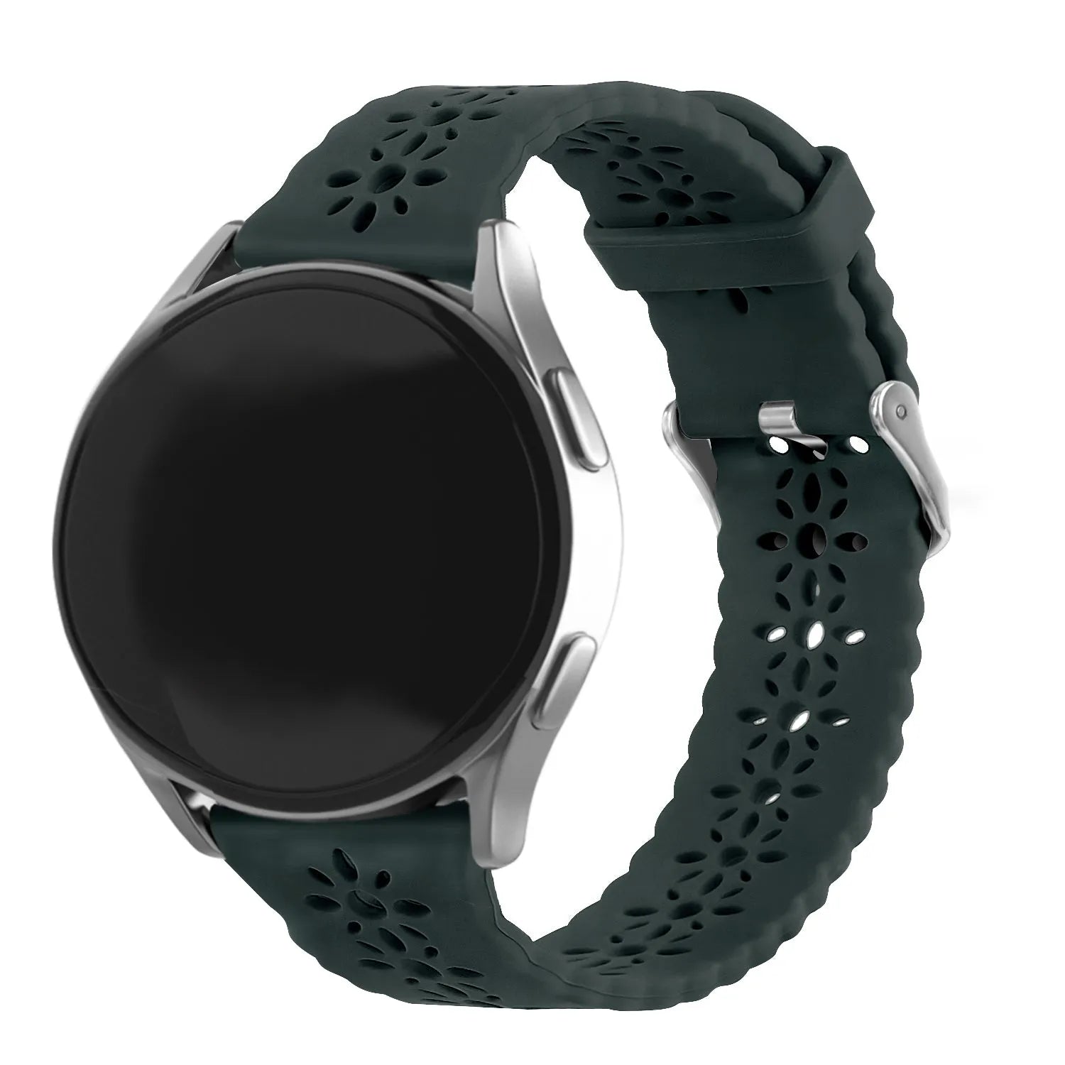 Correa de silicona con relieve Amazfit Bip U (Pro) (pino verde)