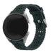 Bracelet de silicone avec relief Amazfit Active (vert sapin)