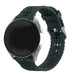 Bracelet de silicone avec relief Withings ScanWatch Nova (vert sapin)