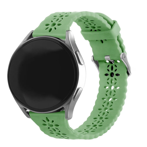 Coros Apex 42mm Gemustertes Silikonarmband (Grün)