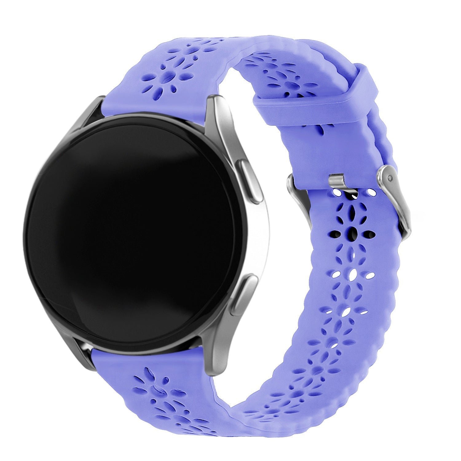 Withings Steel HR Sport Patterned Silicone Strap (Lilac)