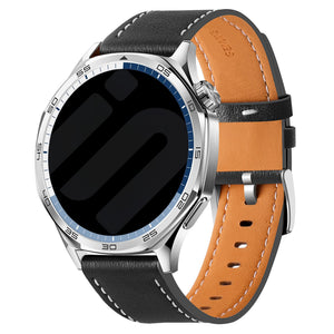 Huawei Watch GT 7 Pro Leather Strap 'One Push' (Black)