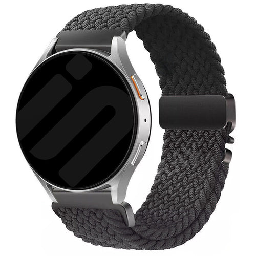 Garmin Venu 2 Geflochtenes Armband mit P-Schließe (Grau)
