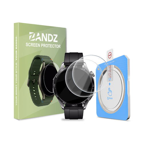 Bandz Protector pantalla con One-Click Tool Huawei Watch GT 4 - 46mm