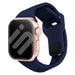 Bracelet sport tilted Apple Watch (bleu foncé)