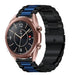 Samsung Galaxy Watch 3 41mm Stahlarmband (Schwarz/Blau)