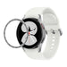 Samsung Galaxy Watch 4 44mm bezel ring snelheid  (zilver)
