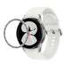 Samsung Galaxy Watch 4 44mm bezel ring snelheid  (zilver)