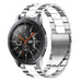 Samsung Galaxy Watch 46mm stalen band (zilver/wit)