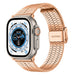 Apple Watch Ultra roestvrij stalen band (rosé goud)