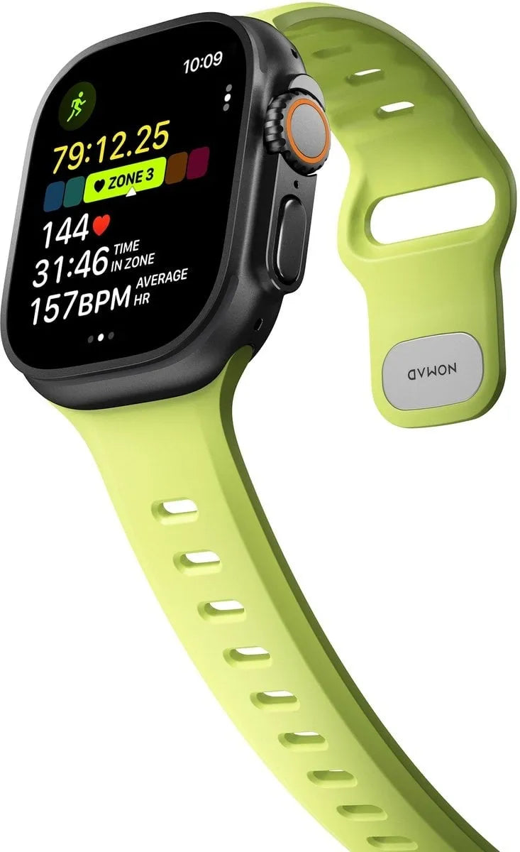 Nomad Bracelet silicone Tempo Apple Watch (lime)