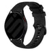 Samsung Galaxy Watch 7 - 40mm Luxus Silikonarmband (Schwarz)