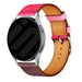 Suunto 9 Peak Pro Leather Duo Strap (Bright Pink/RedBrown)