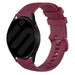 ICE Smart TKS Rectangular 1.41 Premium Silicone Strap (Wine Red)