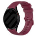 Correa silicona lujo Samsung Galaxy Watch 7 - 44mm (rojo oscuro)
