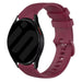 Bracelet silicone de luxe Samsung Galaxy Watch 6 Classic 43mm (rouge foncé)