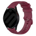 Bracelet silicone de luxe Samsung Galaxy Watch 6 - 44mm (rouge foncé)