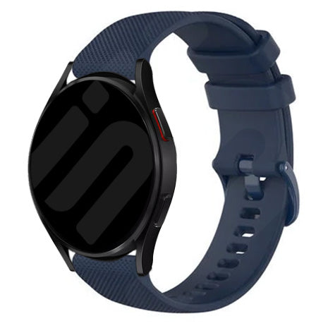 Amazfit Bip 5 Premium Silicone Strap (Dark Blue)