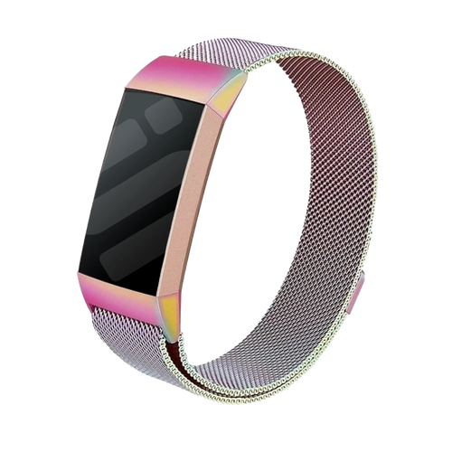 Fitbit Charge 4 Milanese Strap (Pearlescent)