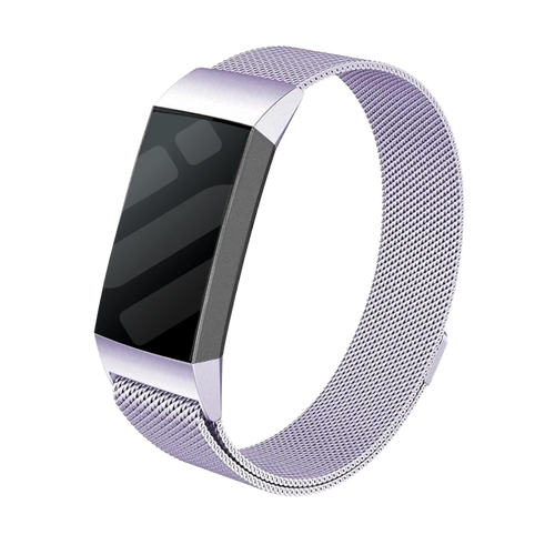 Bracelet Milanais Fitbit Charge 3 (lilas)