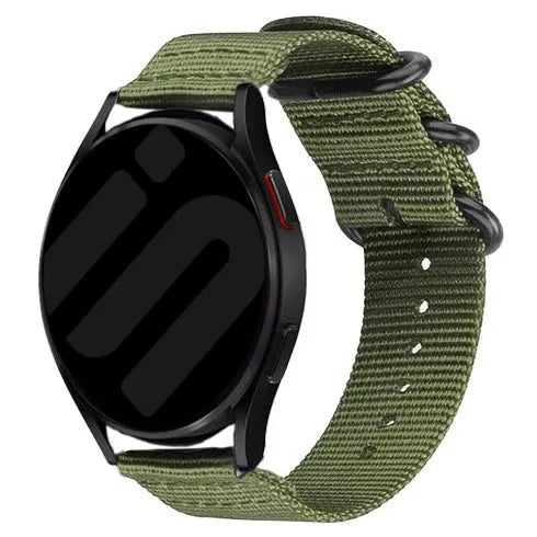 Coros Pace 2 Nylon Buckle Strap (Green)