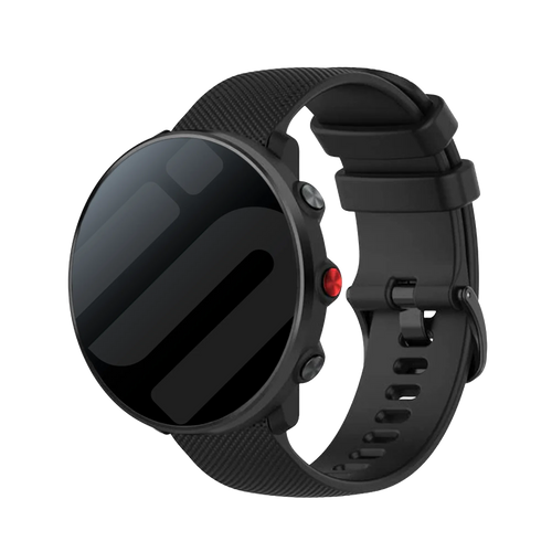 Polar Vantage M Silikonarmband (Schwarz)