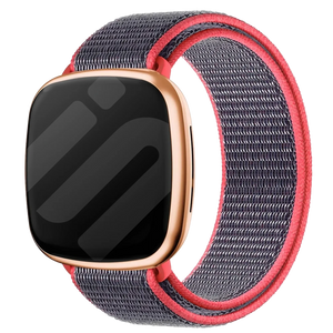 Fitbit Sense Nylonarmband (Helles Pulver)