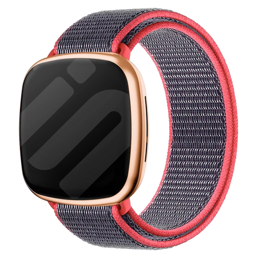 Fitbit Sense Nylonarmband (Helles Pulver)