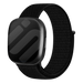 Fitbit Sense Nylonarmband (Schwarz)