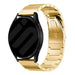 Bracelet acier/métal premium Oppo Watch X3 (or)