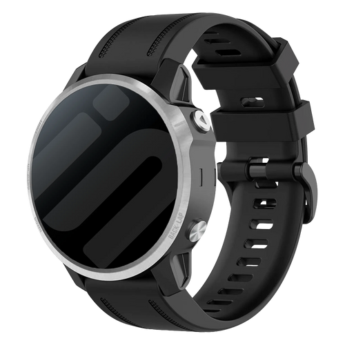 Bracelet silicone Garmin Approach S70 - 42mm (noir)