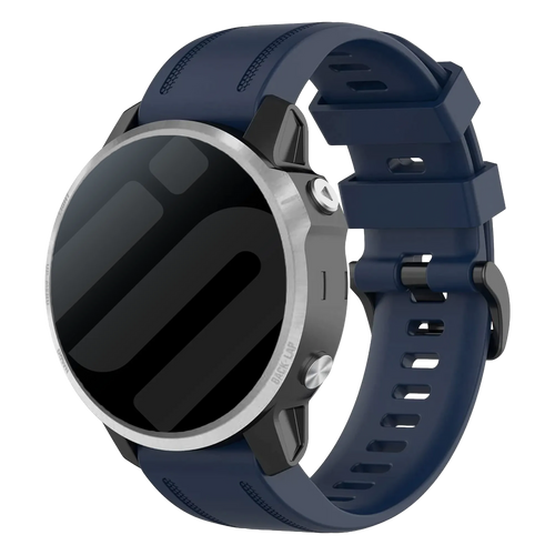 Garmin Descent Mk2S Silikonarmband (Dunkel Blau)