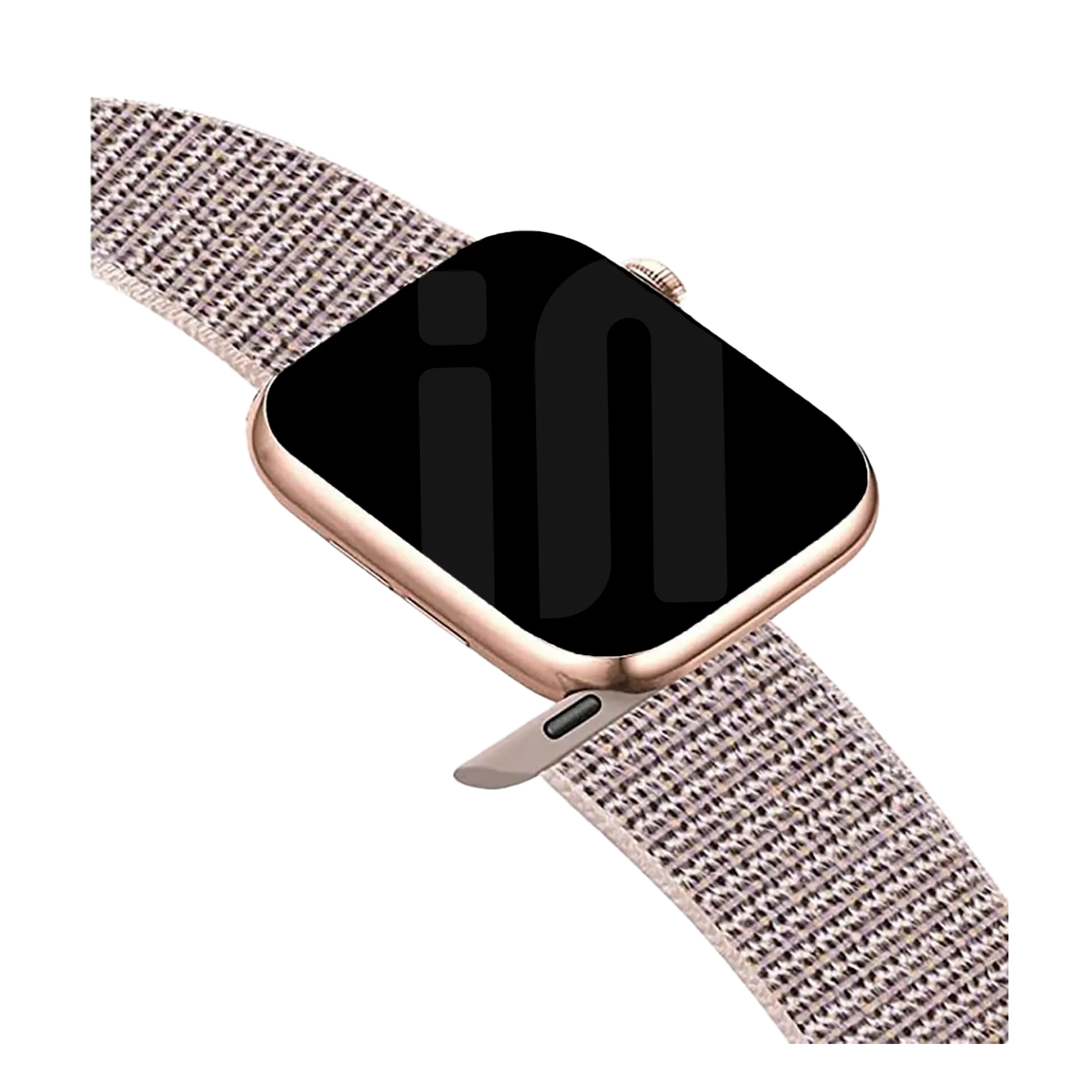 Apple Watch Nylonarmband (Rosa)