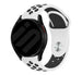 Bracelet sport Samsung Galaxy Watch 6 - 44mm (blanc/noir)