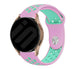 Samsung Galaxy Watch 7 - 40mm Sport Strap (Pink/Aqua)