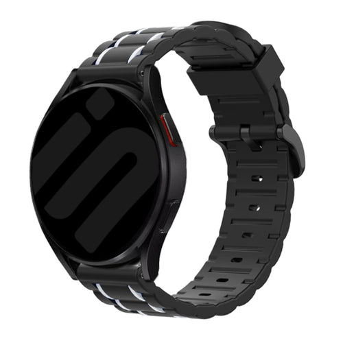 Amazfit Bip 5 Sport Buckle Strap (Black/White)