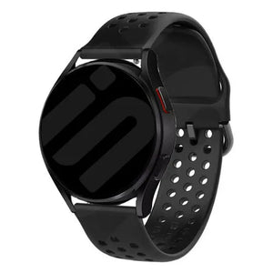 Bracelet silicone 'Air' Oppo Watch X (noir)