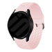 Samsung Galaxy Watch 7 - 44mm siliconen bandje met gaatjes (roze)