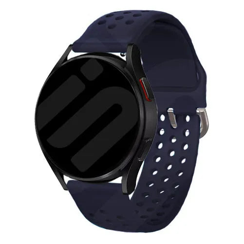 Bracelet silicone 'Air' Suunto Run (bleu foncé)