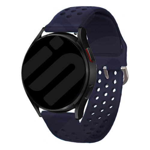 Withings Steel HR - 40mm Silikonarmband 'Air' (Dunkel Blau)