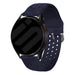 Correa silicona respirable Samsung Galaxy Watch 6 Classic 43mm (azul oscuro)