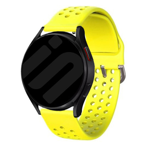 Withings ScanWatch 2 - 42mm silicone air bandje (geel)
