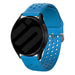Samsung Galaxy Watch 6 Classic 43mm siliconen bandje met gaatjes (Lichtblauw)