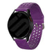 Samsung Galaxy Watch 7 - 44mm Silikonarmband mit Löchern (Violett)