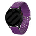Bracelet silicone avec trous Samsung Galaxy Watch FE (violet)