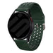 Bracelet silicone respirant Samsung Galaxy Watch 6 - 40mm (vert armée)