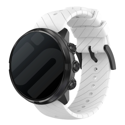 Suunto 9 (Baro) siliconen bandje (wit)